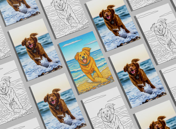Custom Coloring Page – Digital